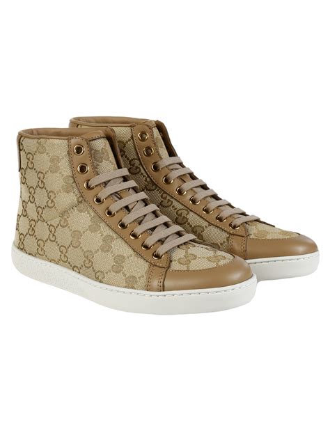 baslet gucci|gucci high top sneakers beige.